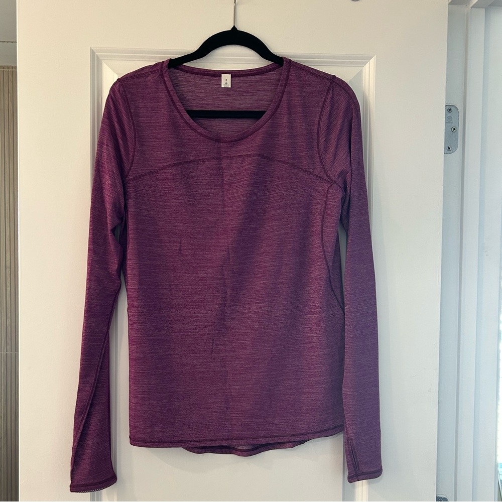 Lululemon Long Sleeve Run Top - Size 8